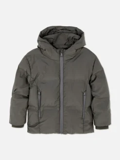 Manteaux Et Vestes|Primark Veste à Capuche Zippée Anthracite