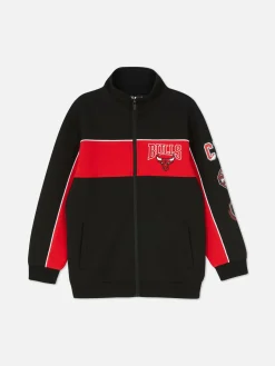 Sweats À Capuche Et Sweat-Shirts|Primark Veste à Col Cheminée NBA Chicago Bulls Rouge