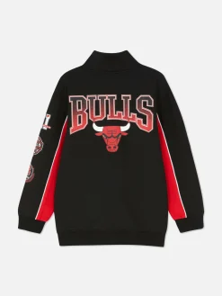 Sweats À Capuche Et Sweat-Shirts|Primark Veste à Col Cheminée NBA Chicago Bulls Rouge