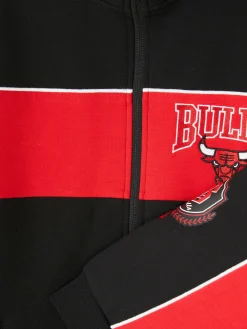 Sweats À Capuche Et Sweat-Shirts|Primark Veste à Col Cheminée NBA Chicago Bulls Rouge