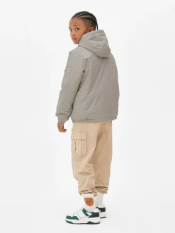 Manteaux Et Vestes|Primark Veste Coupe-vent Semi-zippée Grège