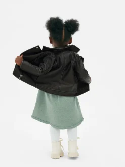 Manteaux Et Vestes|Primark Veste De Motard En Simili Cuir Noir