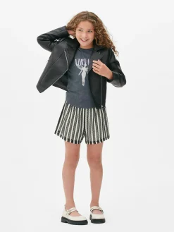 Manteaux Et Vestes|Primark Veste De Motard En Simili Cuir Noir