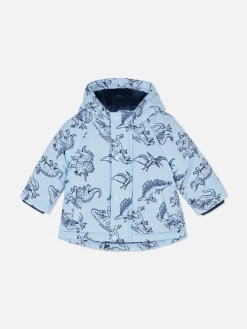 Manteaux Et Vestes|Primark Veste De Pluie à Motif Dinosaure Bleu