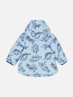 Manteaux Et Vestes|Primark Veste De Pluie à Motif Dinosaure Bleu
