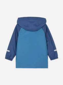 Manteaux Et Vestes|Primark Veste De Pluie Zippée Bleu