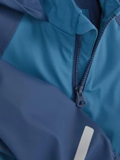 Manteaux Et Vestes|Primark Veste De Pluie Zippée Bleu