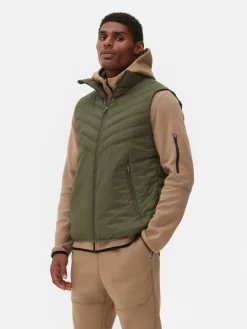 Manteaux Et Vestes|Vêtements De Sport|Primark Veste De Sport Matelassée Sans Manches Kaki