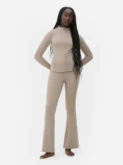 Vêtements De Sport|Primark Veste De Sport Souple Zippée Rita Ora Fauve