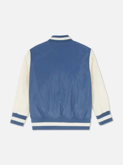 Manteaux Et Vestes|Primark Veste De Style Universitaire à Motif Dinosaure Bleu