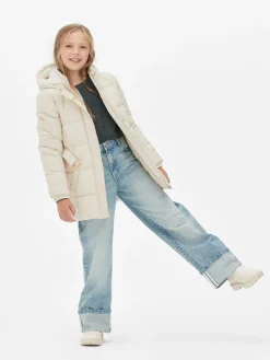 Manteaux Et Vestes|Primark Veste Matelassée à Ceinture Ivoire