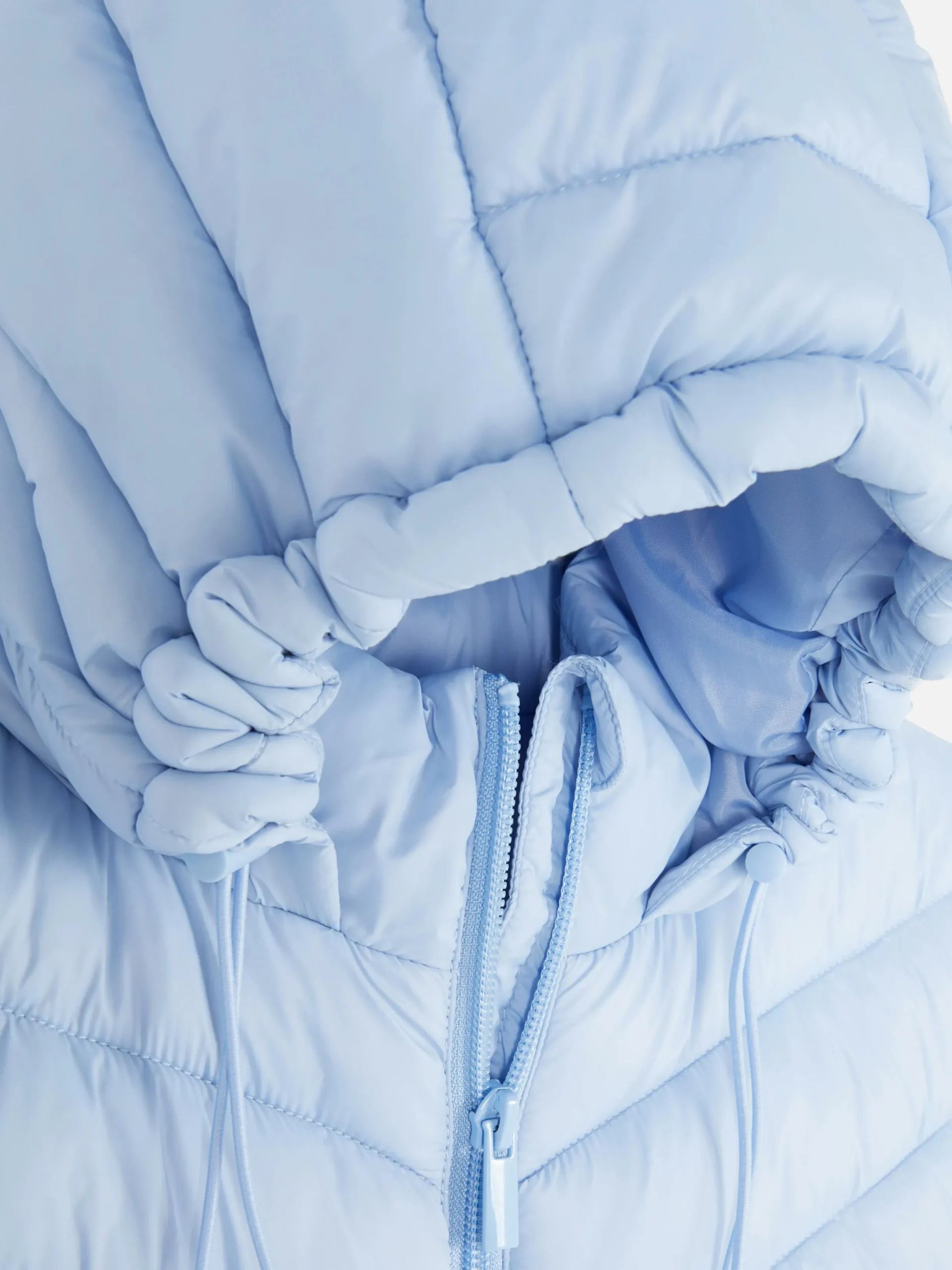 Manteaux Et Vestes|Primark Veste Sans Manche à Capuche Bleu