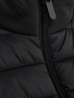 Manteaux Et Vestes|Primark Veste Sans Manches Rembourrée Zippée Noir