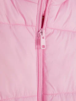 Manteaux Et Vestes|Primark Veste Zippée Sans Manches Rose