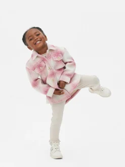 Manteaux Et Vestes|Primark Veste-chemise Boutonnée à Carreaux Rose